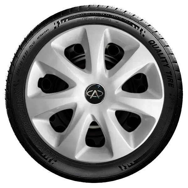 Calota Chery Qq 2011 2012 2013 2014 2015 Aro 13 186