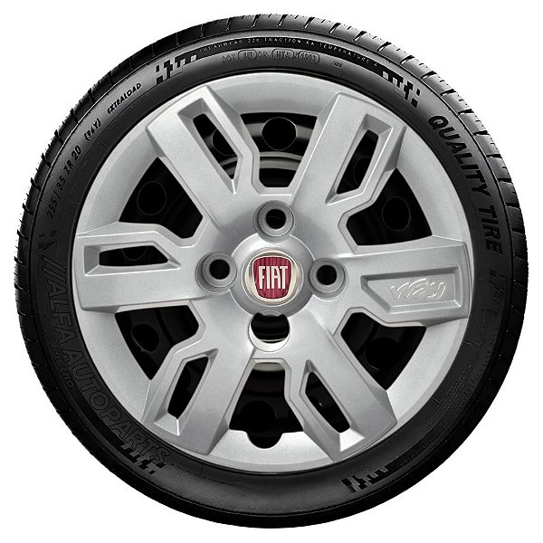 Calota Uno Mille Way 2013 A 2015 Aro13 Fiat Todos 227vm