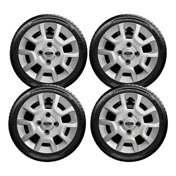 Jogo Calota Ford Ka 2004 2005 2006 2007 2008 2009 2010 124