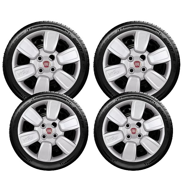 Jogo Calota Aro 13 Uno Way 2014 2015 2016 2017 2018 2019 199