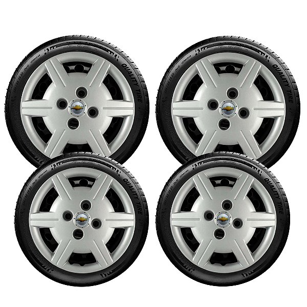 Jogo Calota Corsa Celta Classic 2012 2013 2014 2015 Aro13 069