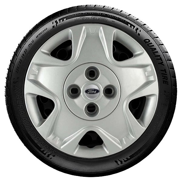 Calota Ford Fiesta Hatch Sedan Aro 14 2011 À 2013 025