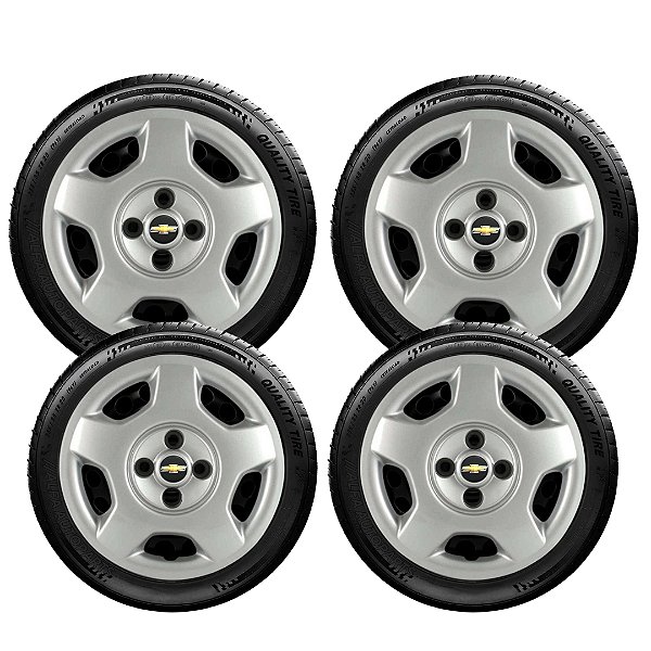 Jogo Calota Chevrolet Corsa Classic Celta Prisma Aro 14 053