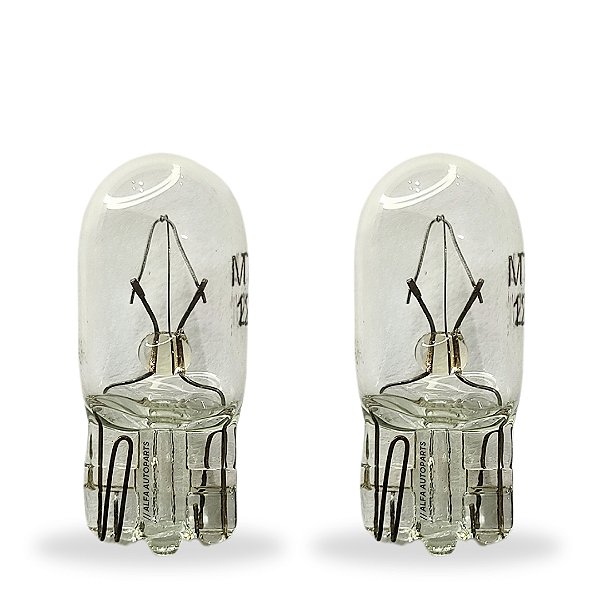 Par Lampadas Miniatura Pingo 12v 5w T10