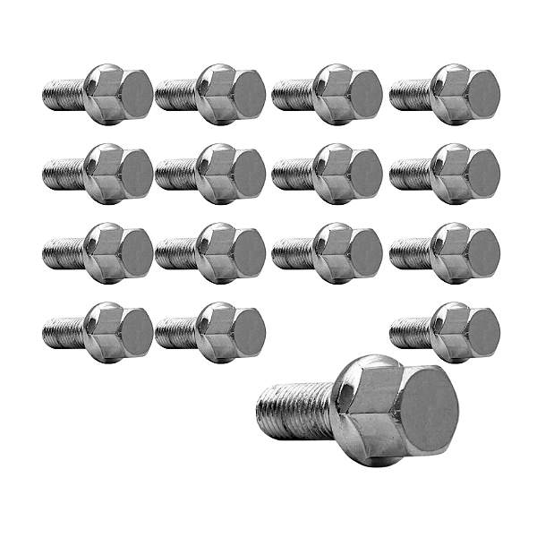 Jogo 16 Parafusos Roda Gm Classic Celta Corsa Wind Classic