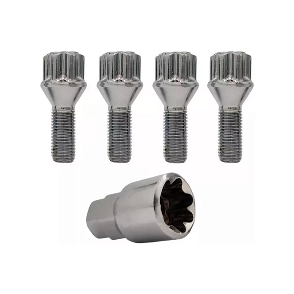 Kit Parafuso Roda Antifurto Rosca Chevrolet Corsa Celta/...