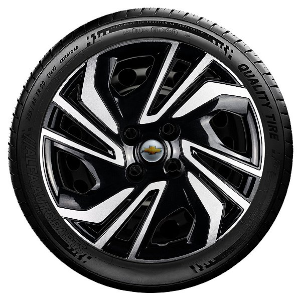 Calota Aro 15 Preto Onix Hatch Plus 2020 2021 2023 2024