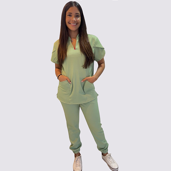 Pijama Veneza Verde Abacate
