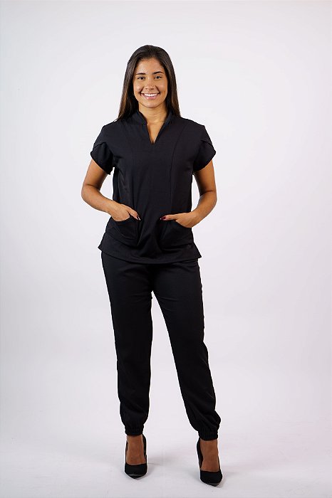 Pijama Veneza Preto