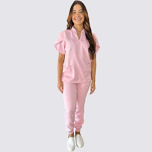 Pijama Veneza Rosa Bebê