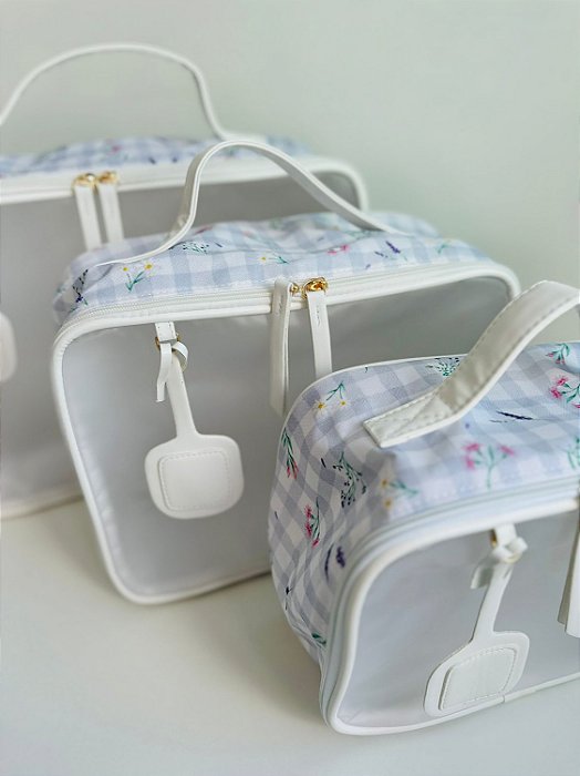 Kit Necessaire Personalizado Flores
