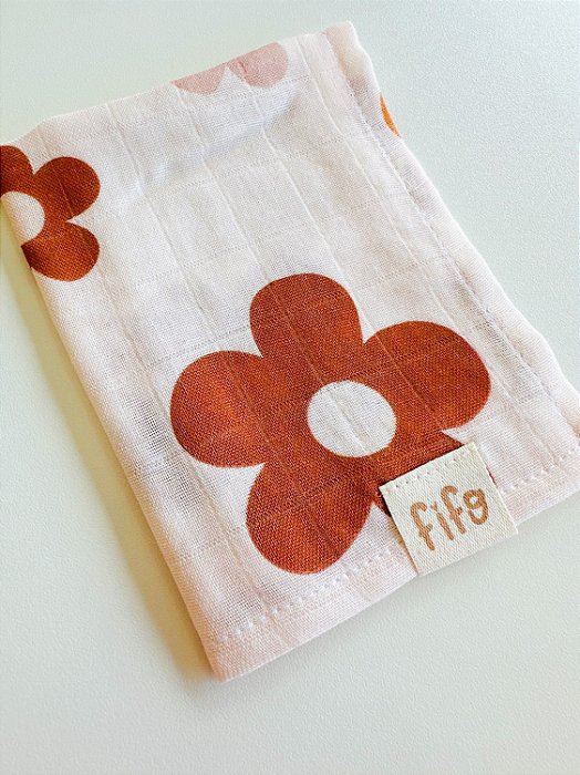 Fraldinha de Boca - Flores