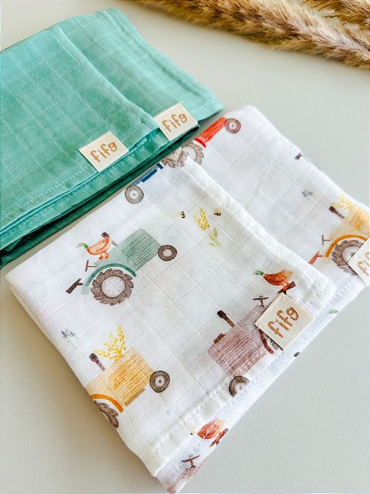 COMBO PASSEIO - 4 PEÇAS FAZENDINHA