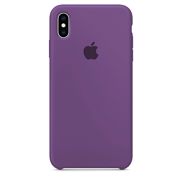 Capa de Silicone iPhone XS Max