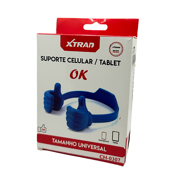 Suporte De Mesa Para Smartphone Tablet iPad Mãozinha - CH-0307