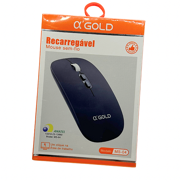 Mouse sem fio a'GOLD MS-04