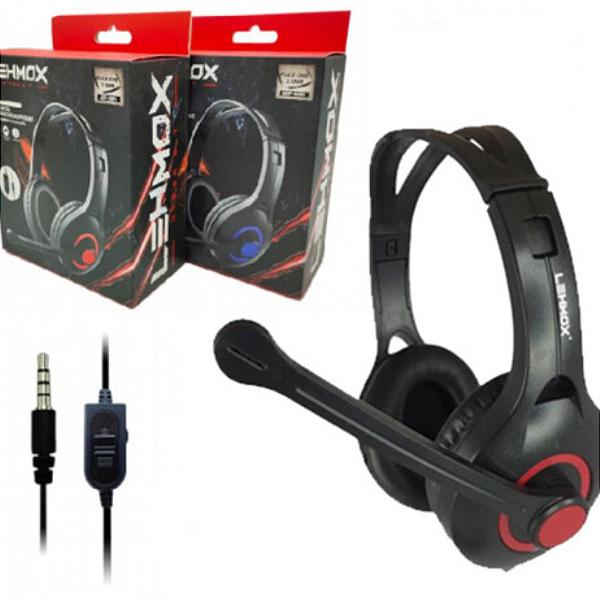 Fone de Ouvido Headset Gamer com Microfone Lehmox - LEF-1051