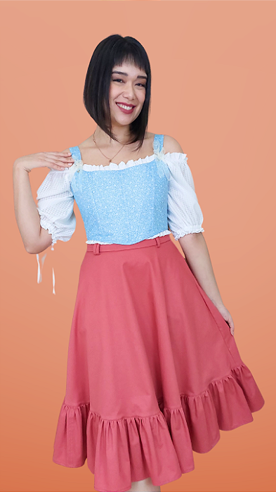 Corset Cosmos Blue