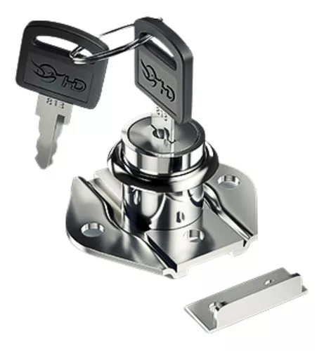 Fechadura 22mm com Batente e Chave Fixa HD Ferragens