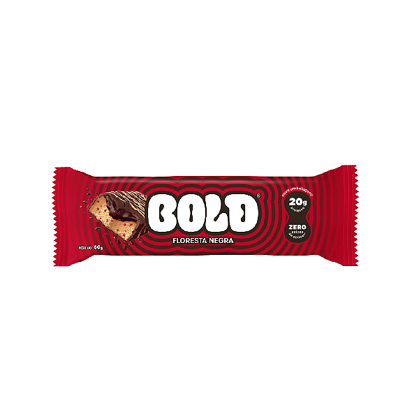 Barra Proteica sabor Floresta Negra 60g - BOLD