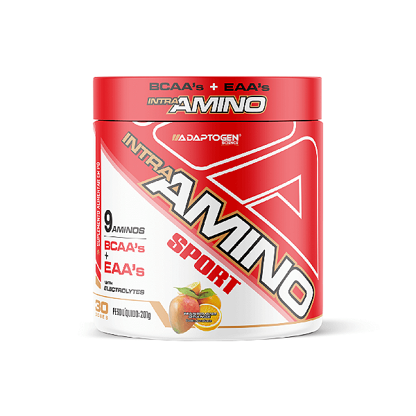 Intra Amino Sport sabor Manga com Lanraja 201g - Adaptogen