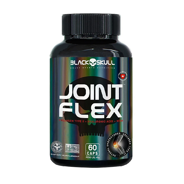 Joint Flex 45g - 60 Cápsulas - Black Skull