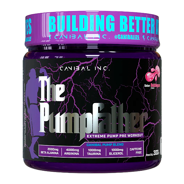 Pre Workout The Pumpfather sabor Chiclete 300g - Canibal Inc