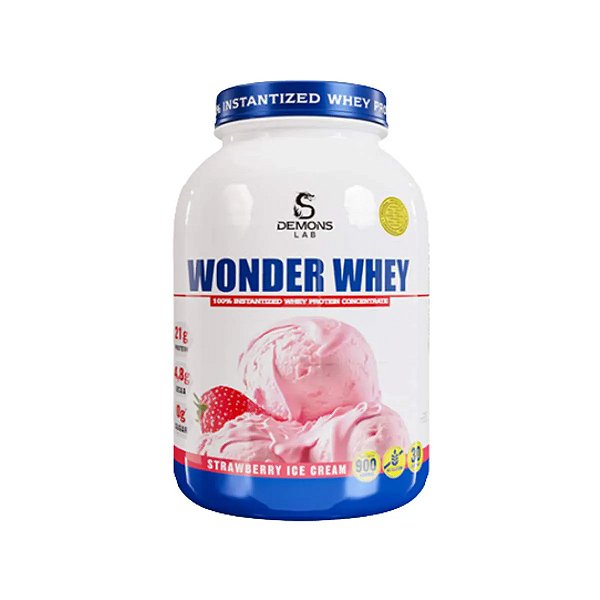 DEMONS LAB - WONDER WHEY-STRAWBERRY ICE CREAM 90OG
