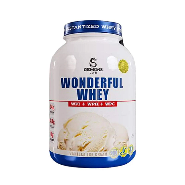 DEMONS LAB -WONDERFUL WHEY - VANILLA ICECREAM 900G