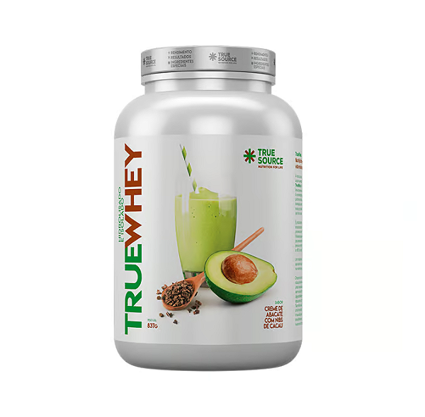 True Whey Protein sabor Creme de Abacate com Nibs de Cacau 837g - True Source