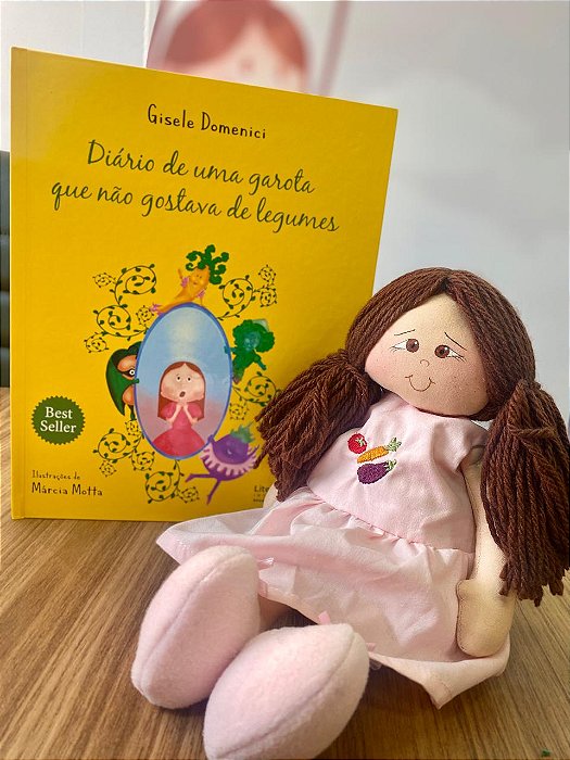 Kit Livro + Boneca Nola