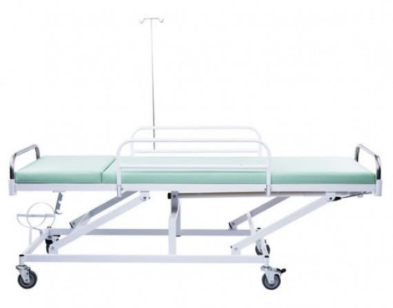 Carro Maca Hospitalar Padiola Com Elevação INOX