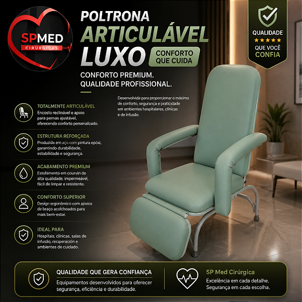 Poltrona Articulável Luxo