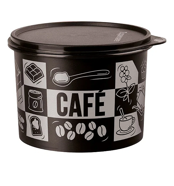 Tupper Caixa 700gr Pop Box Café