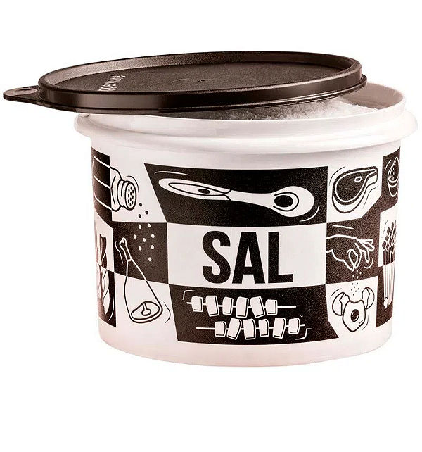 Tupper Caixa 1,3Kg Sal Pop Box