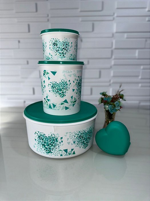 Kit Love Coração 4 Peças