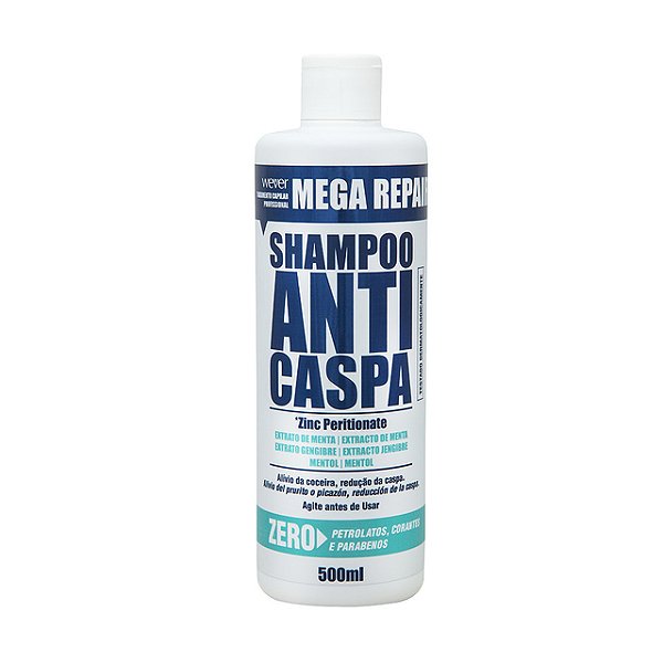 Shampoo Anti Caspa Wever - 500ml