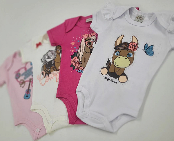 BODY MALHA M C BABY RANCH Feminino