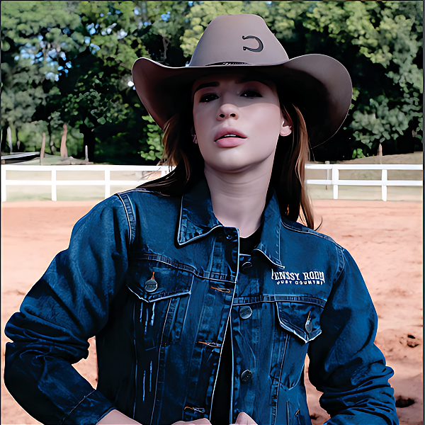 Jaqueta Jeans Penssy Rodeo Fem