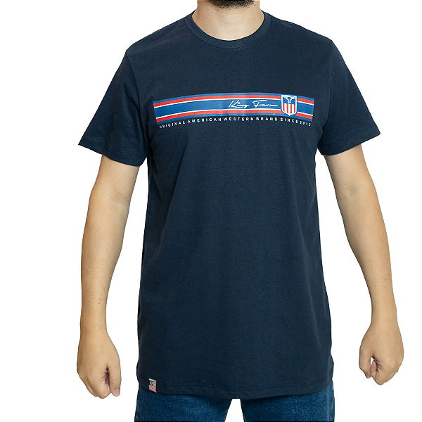 CAMISETA King Farm MASC 718 MARINHO