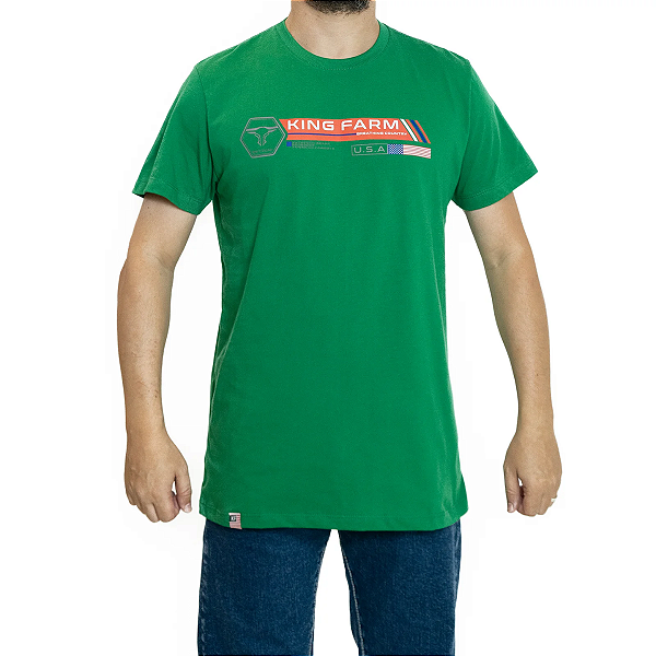 CAMISETA King Farm  MASC 708 VERDE