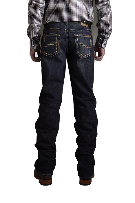 Calça Masculina Selff Western Relaxed Dark S4
