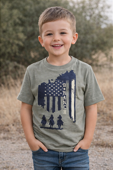 Camiseta Infantil Baby Ranch