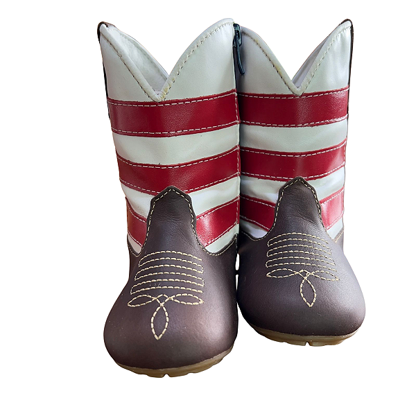 Texana Baby Bili Bilu - Fossil café/Napa Bandeira USA