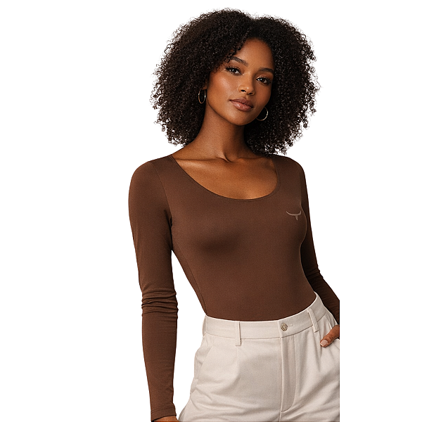 Body UV Moiadeiros Marrom ML