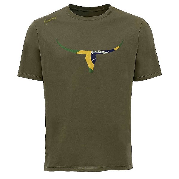 Camiseta Moiadeiros Slk Musgo