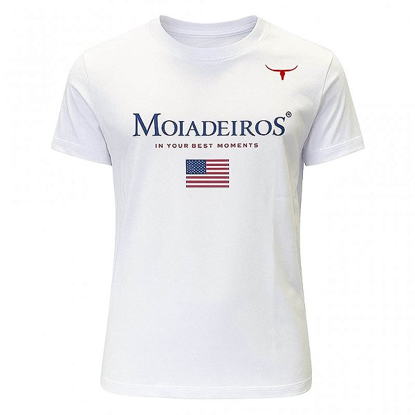 Camiseta Moiadeiros Slk Branca