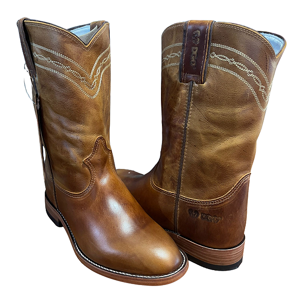 Texana DGO Botas Canela/Canela Solado Couro