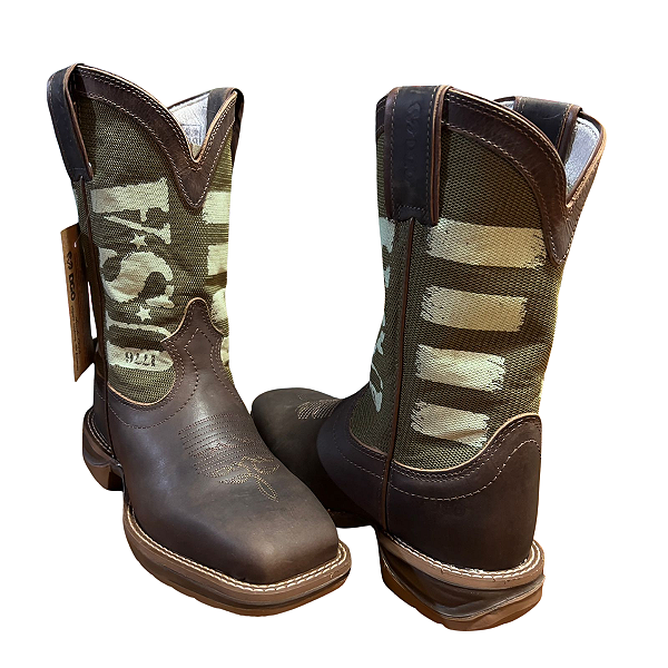 Texana DGO Botas Med Dog USA Musgo Diamond Jump X