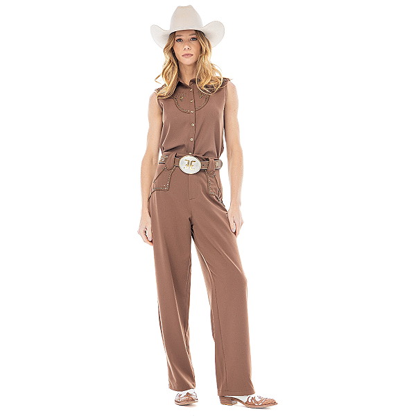 Blusa Rancher Zenz Western - Coleção Cavallo